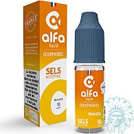 Alfaliquid Noisette (Hazelnut) nicotine salt e-liquid