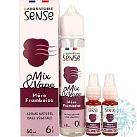 Sense Mûre Framboise (Blackberry Raspberry) 60ml shortfill e-liquid