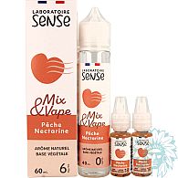 Sense Pêche Nectarine (Peach Nectarine) 60ml shortfill e-liquid