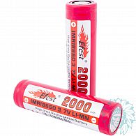 Accu Efest IMR 18650 - 2000 mAh - 10 A