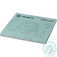 Calumette blue with watermark sticky notes