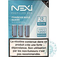 Aspire Nexi Framboise Bleue Glacée (Blue Raspberry Ice) cartridge (3 pack)