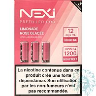 Aspire Nexi Limonade Rose Glacée (Pink Lemonade Ice) cartridge (3 pack)