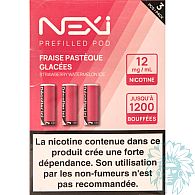 Aspire Nexi Fraise Pastèque Glacées (Strawberry Watermelon Ice) cartridge (3 pack)