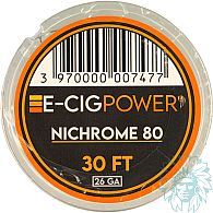 E-Cig Power Ni80 30 FT wire